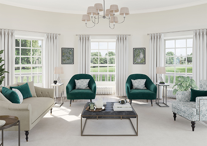 Stockholm, Snow - Made to Measure Curtains - Image 13